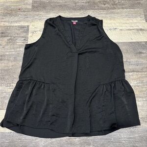 Vince Camuto 2X Black Sleeveless Tank Top